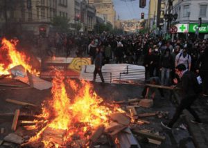 Gewalt in Chile